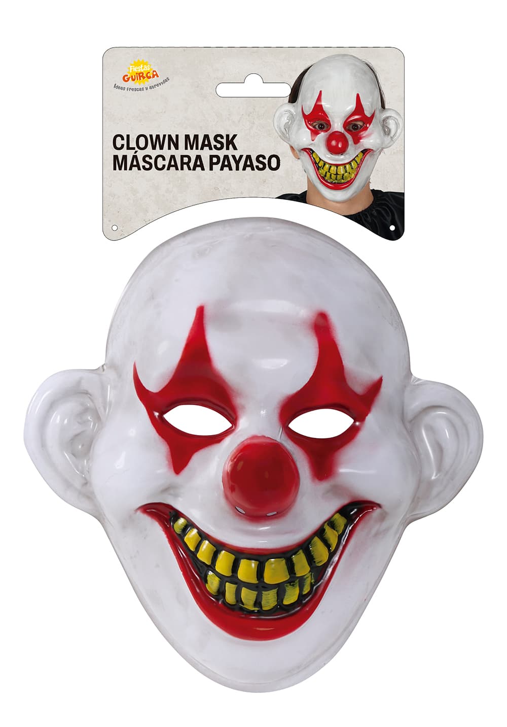 Klovnemaske, PVC