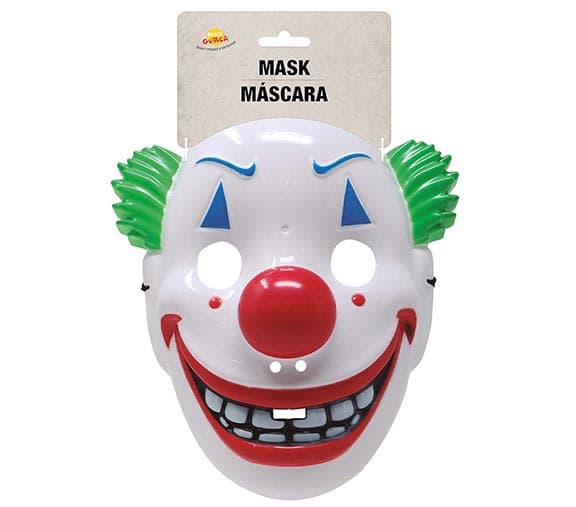 Smilende klovnemaske