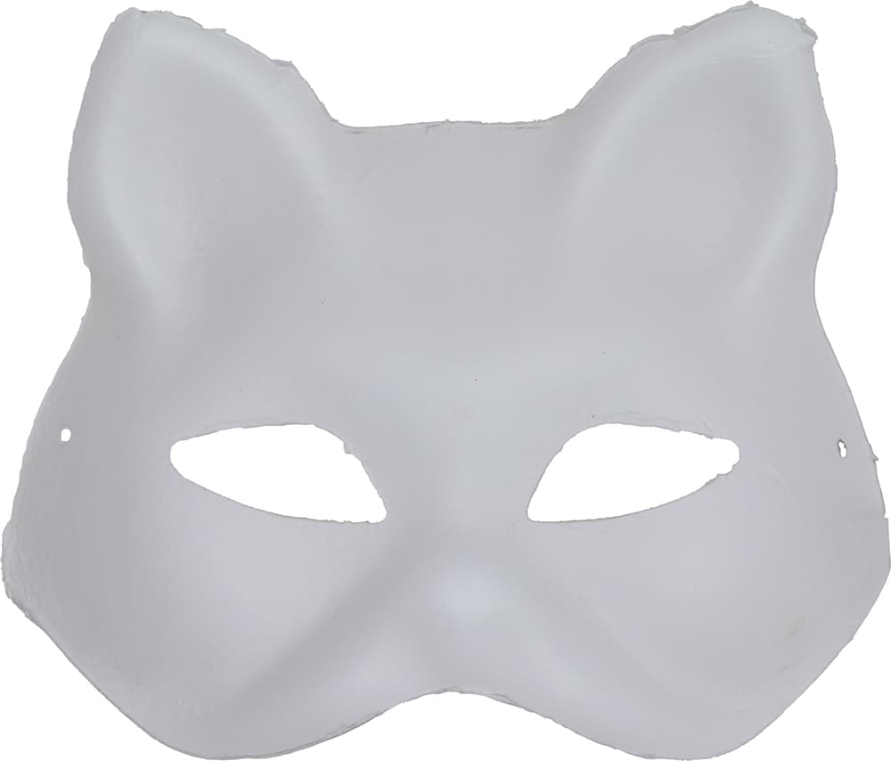 Kattemaske til bemaling til voksne