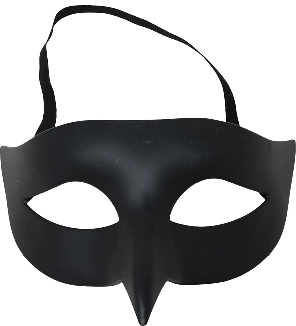 PVC-maske, sort