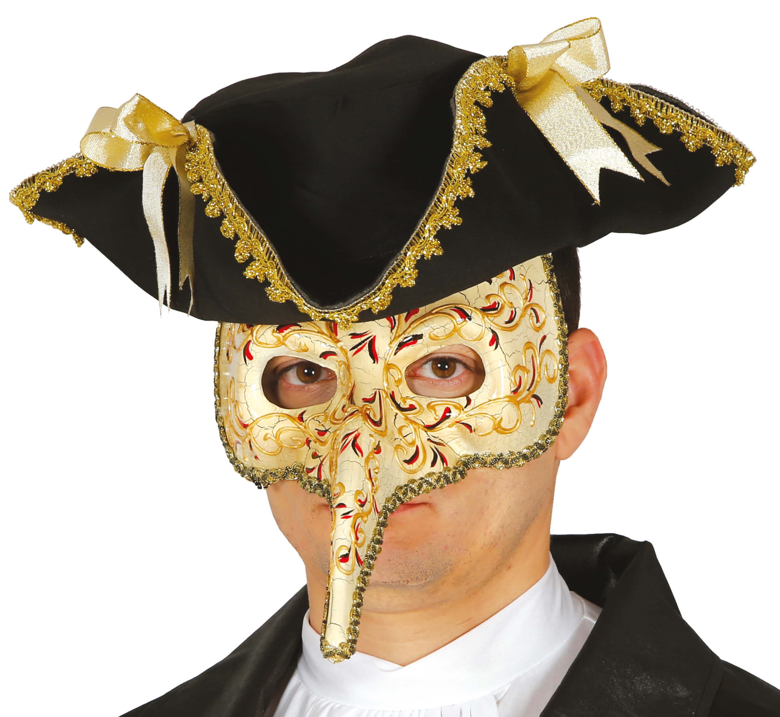 Venetiansk maske med lang næse