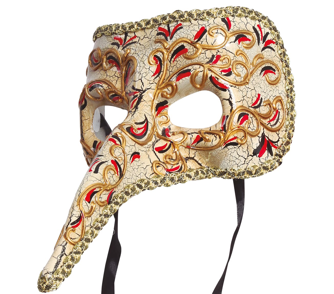 Venetiansk maske med lang næse