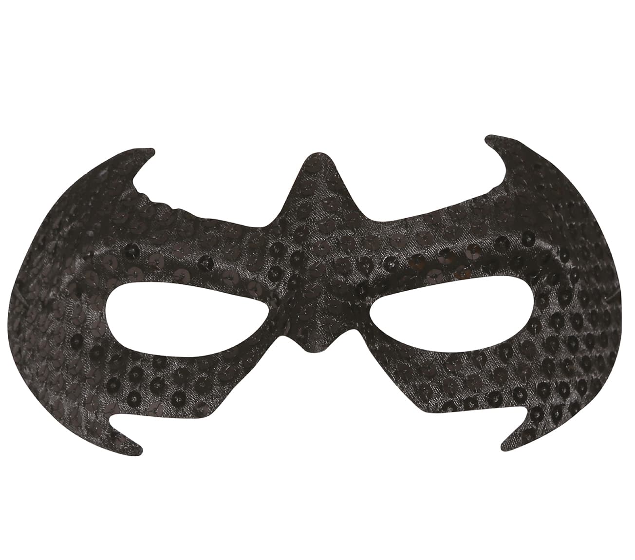 Sort superheltemaske
