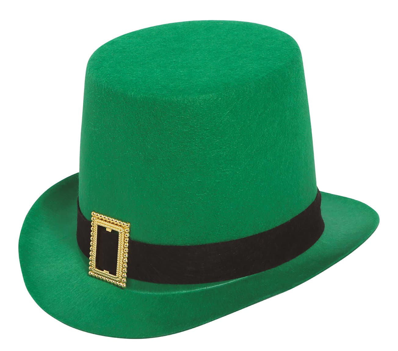 Høj St. Patrick's-hat i filt