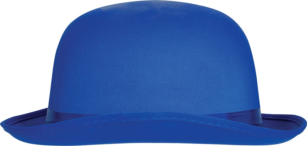 Blå bowlerhat i høj kvalitet