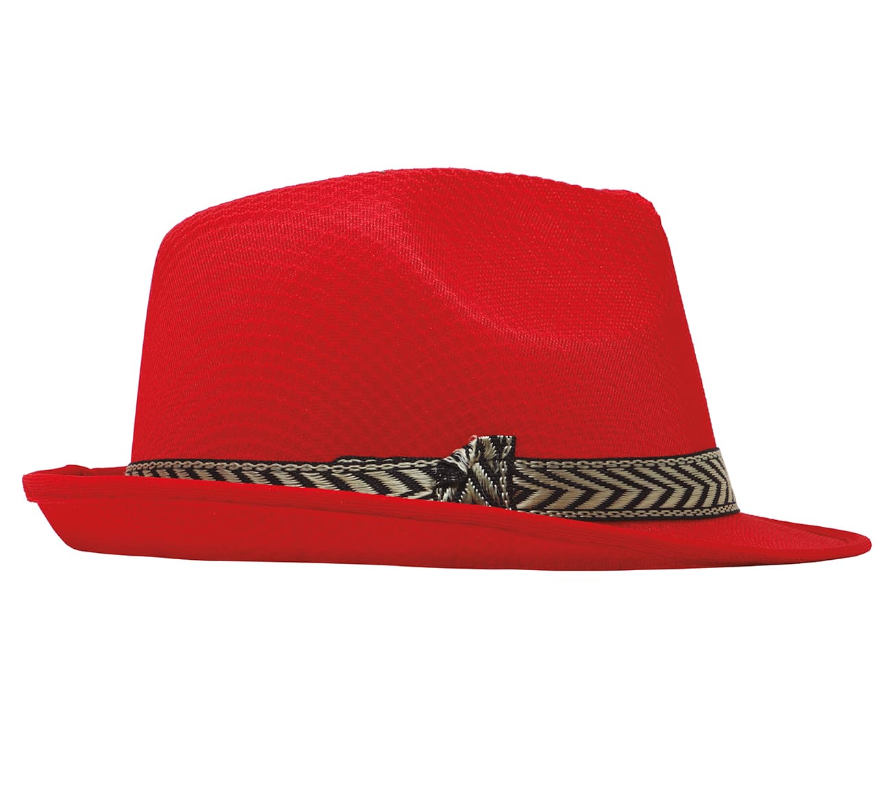Rød gangsterhat