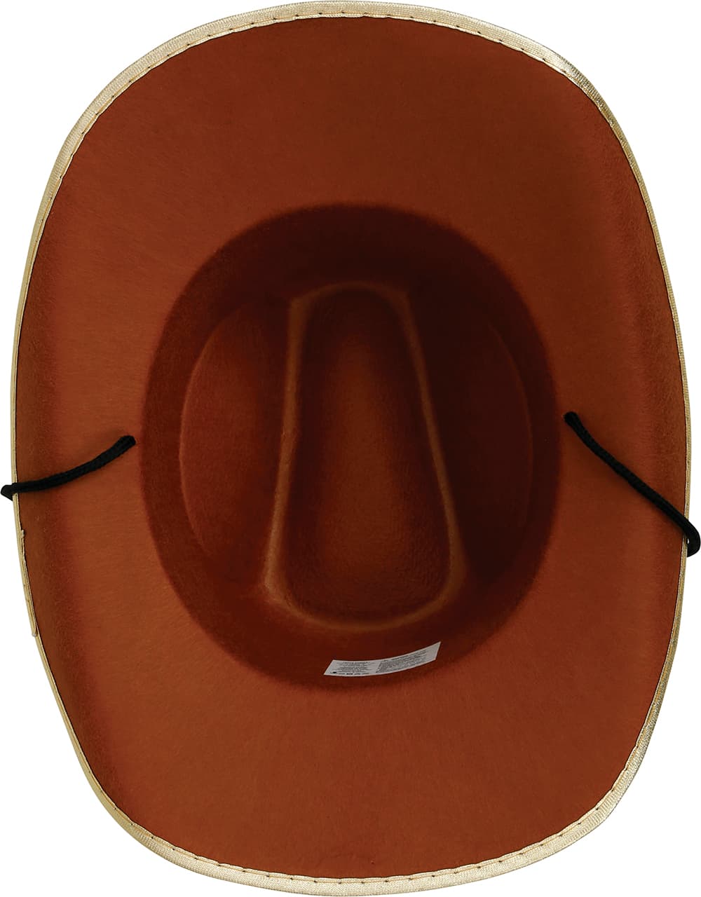 Brun cowboyhat i filt