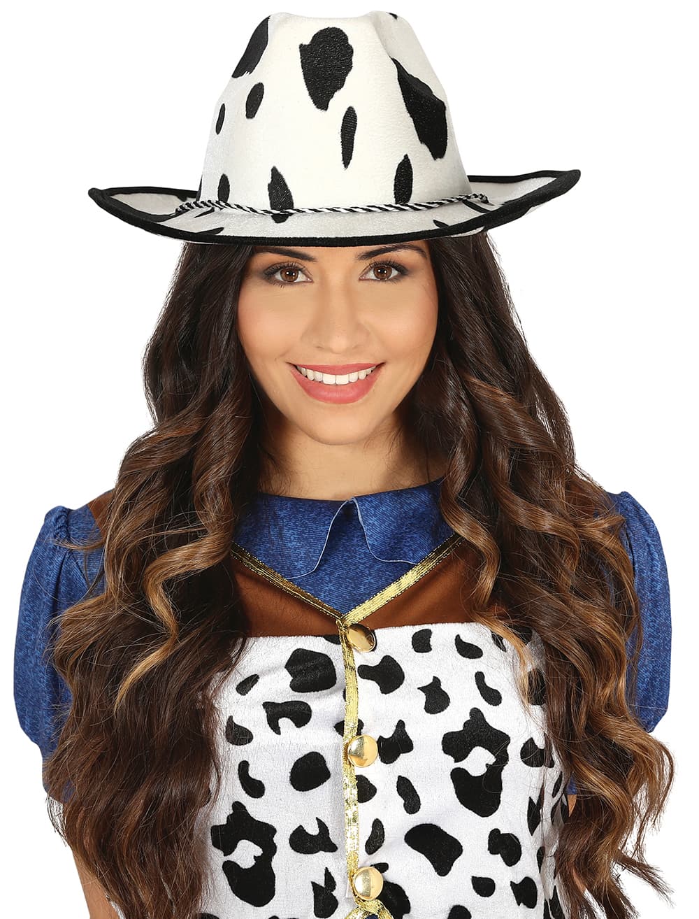 Cowboyhat i fløjl