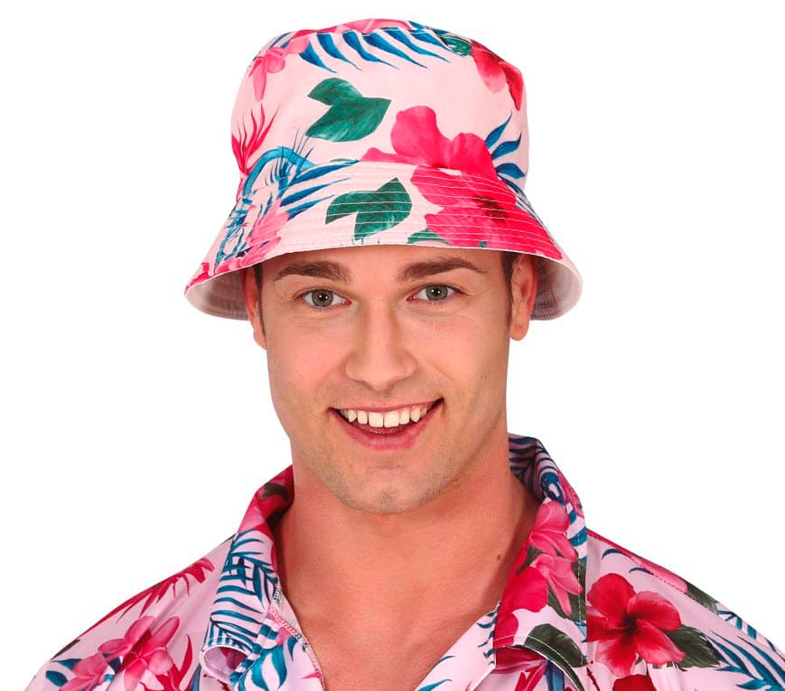 Hawaii-hat med flamingoer