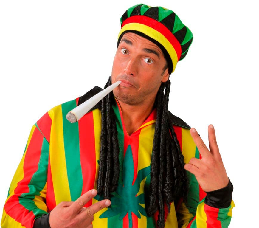 Jamaicansk hat med fletninger