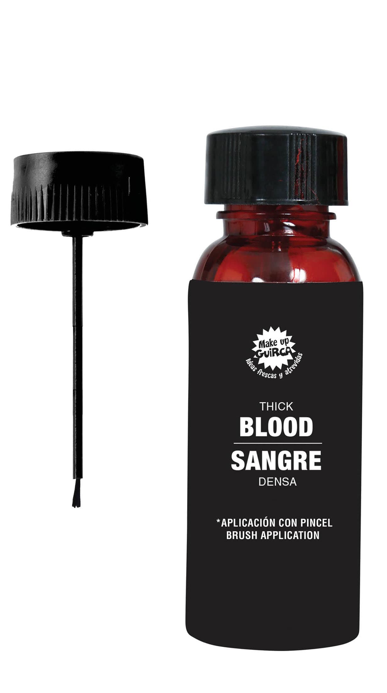 Tykt blod i flaske med pensel, 60 ml