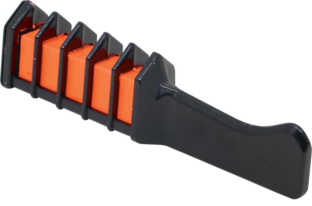 Hårkridt-kam, orange