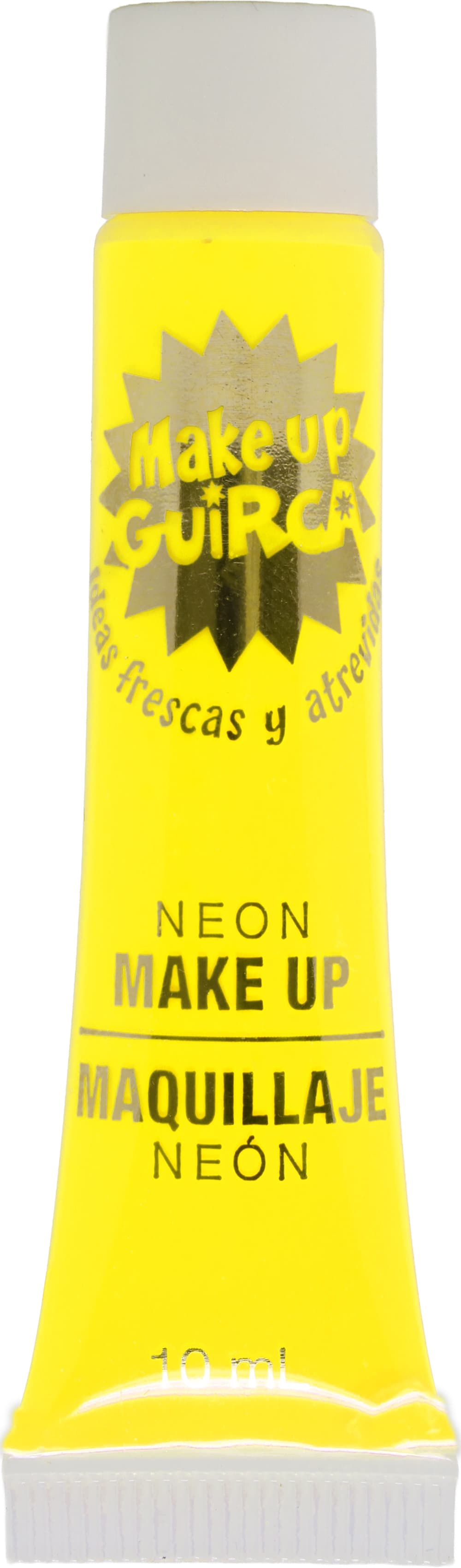 Neongul sminke i tube, 10 ml