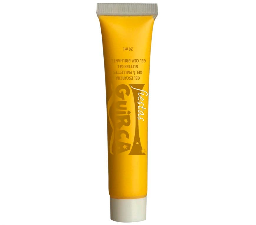 Gul vandbaseret sminke, tube 20 ml