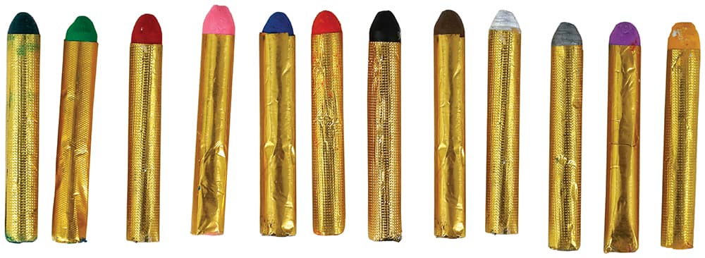 Pakke med 12 sminkestifter, 12 × 19 g
