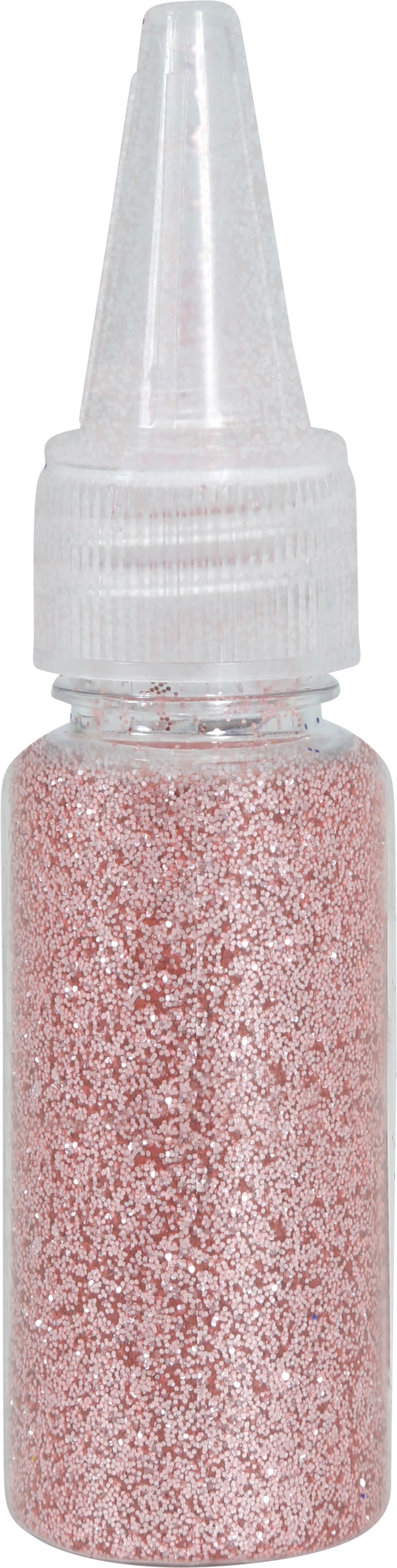 1 krukke biologisk nedbrydeligt glimmer, 10 g, pink