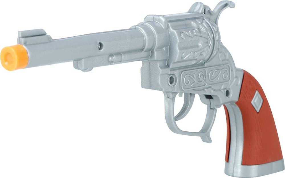 2 cowboypistoler, 25 cm