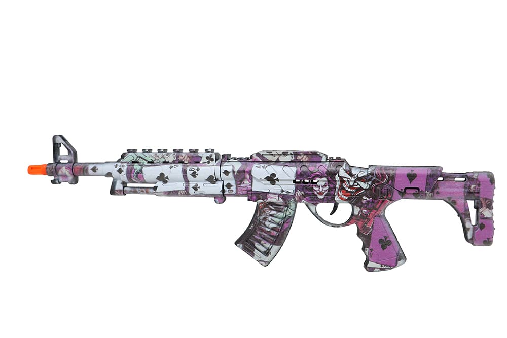 Maskinpistol til skør nar, 67 cm