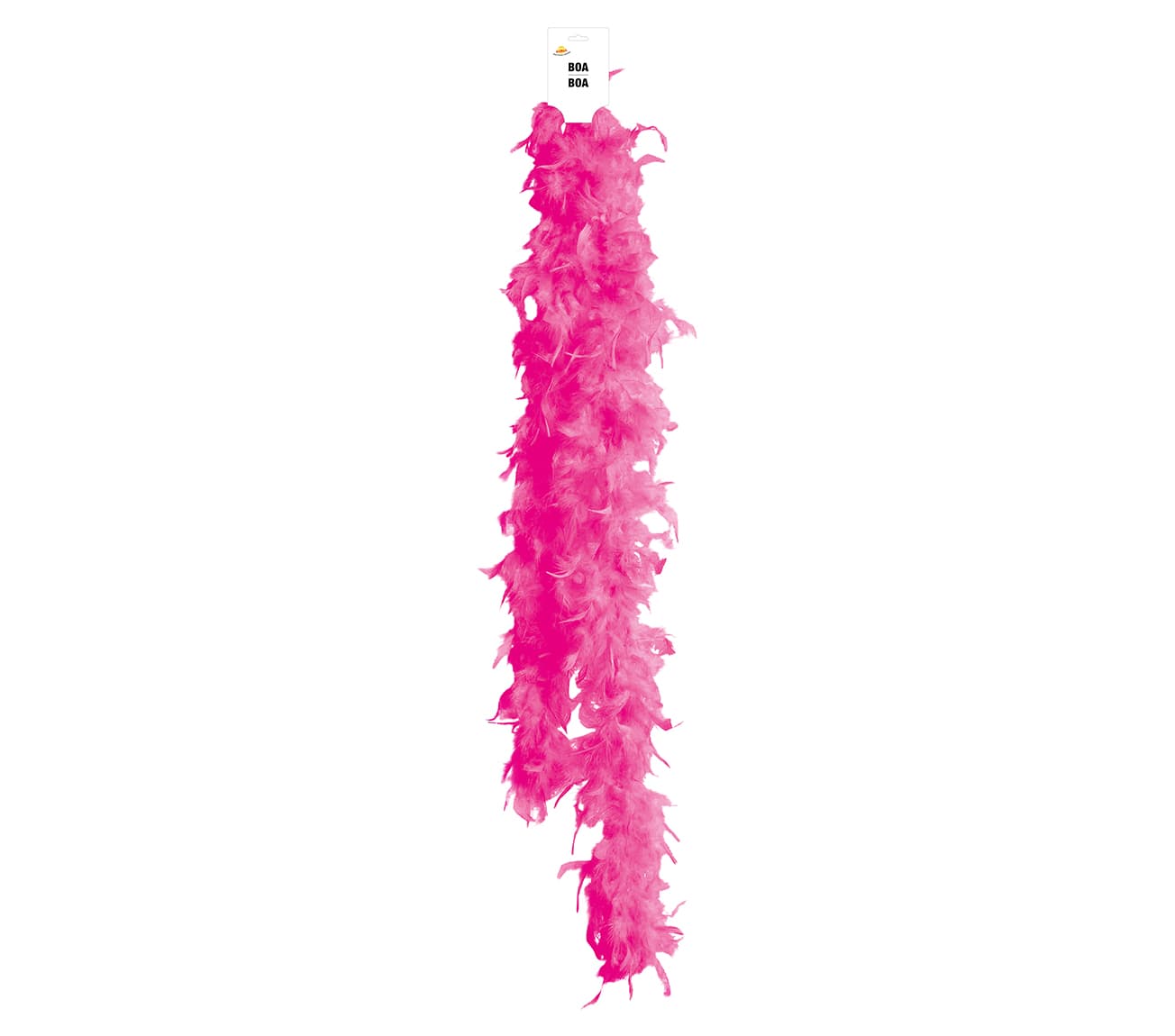 Boa med fuchsia fjer (40 g)