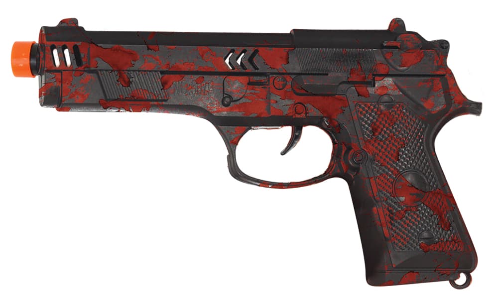 Blodig pistol, 22 cm
