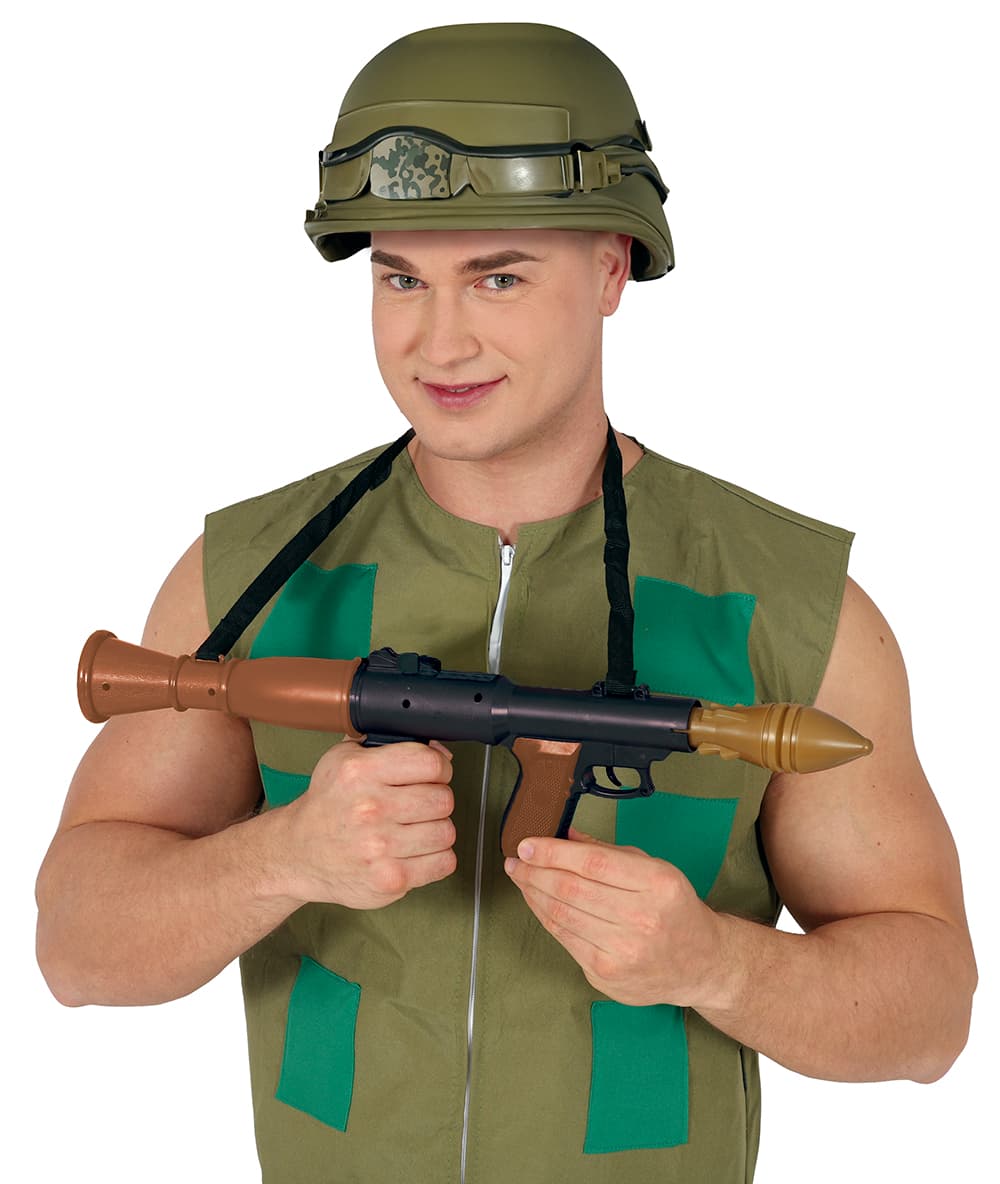 Bazooka med 2 projektiler, 50 cm