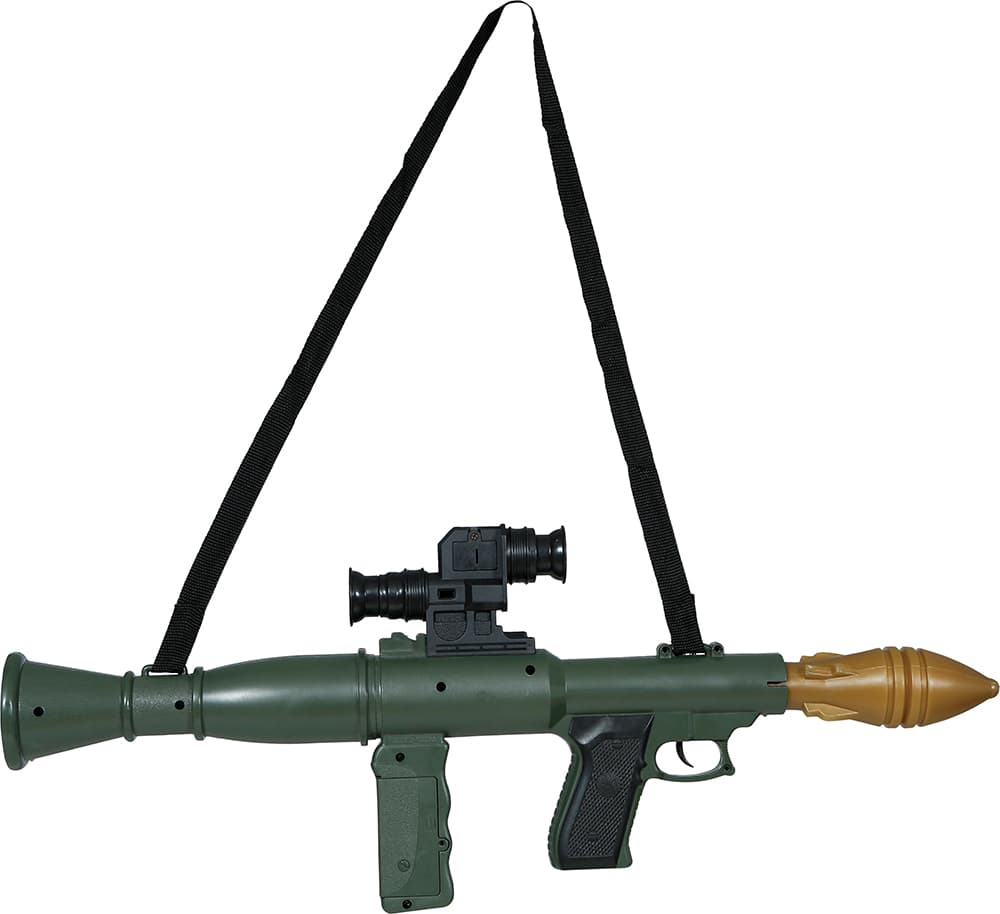 Bazooka med 2 projektiler, 50 cm