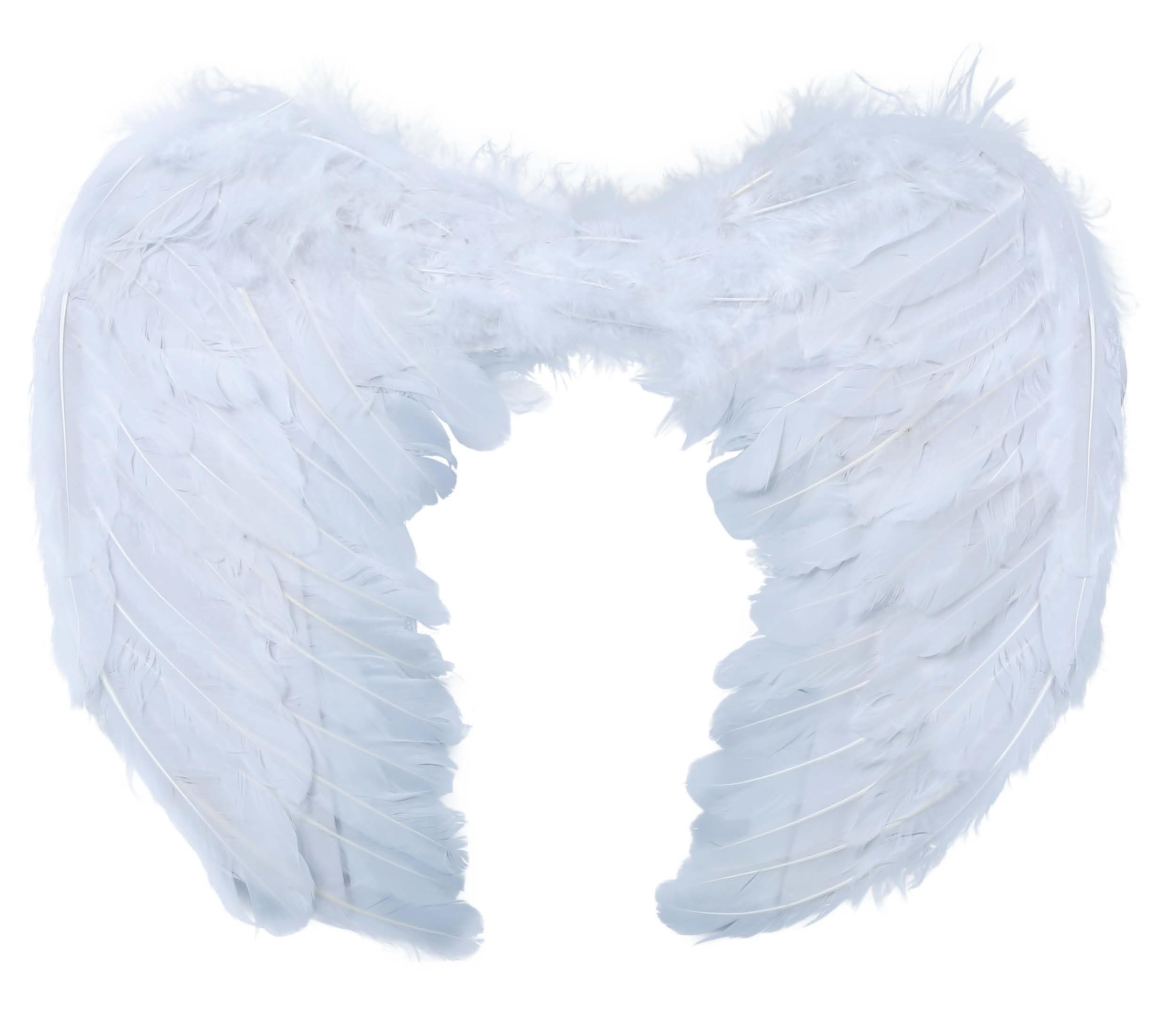 Englevinger med fjer, 60 × 40 cm