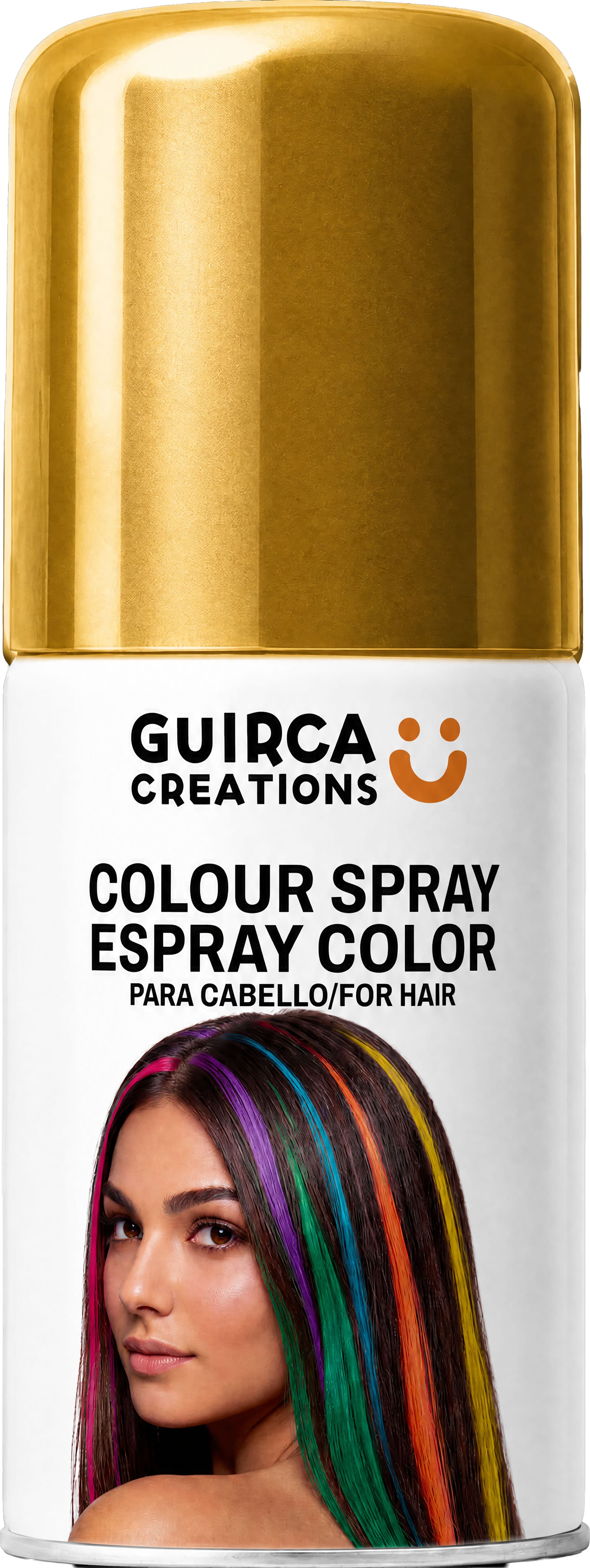 Hårspray i guld, 125 ml