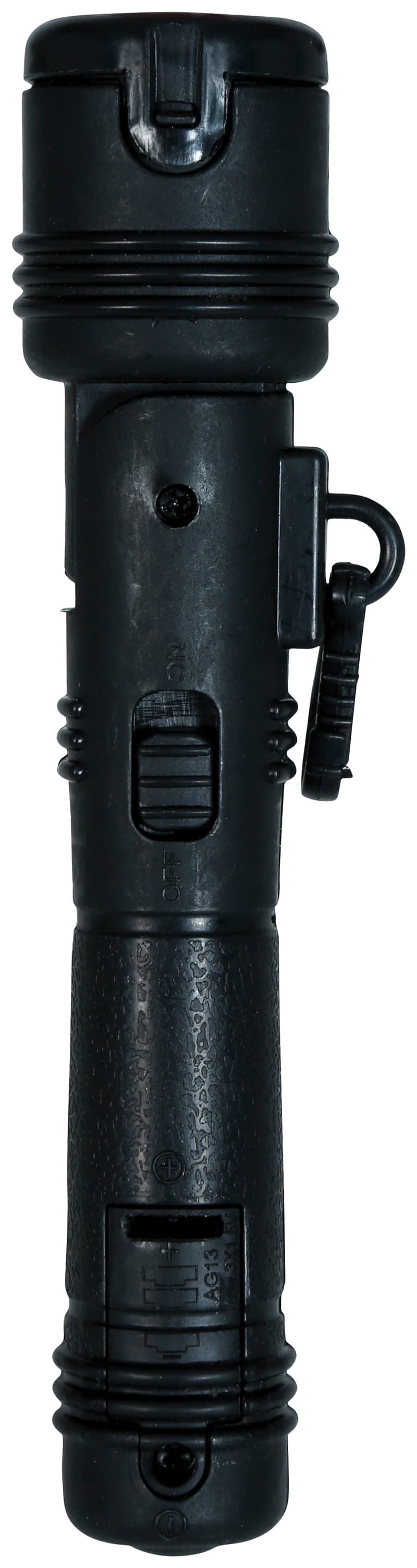 Sort lygte, 17 cm