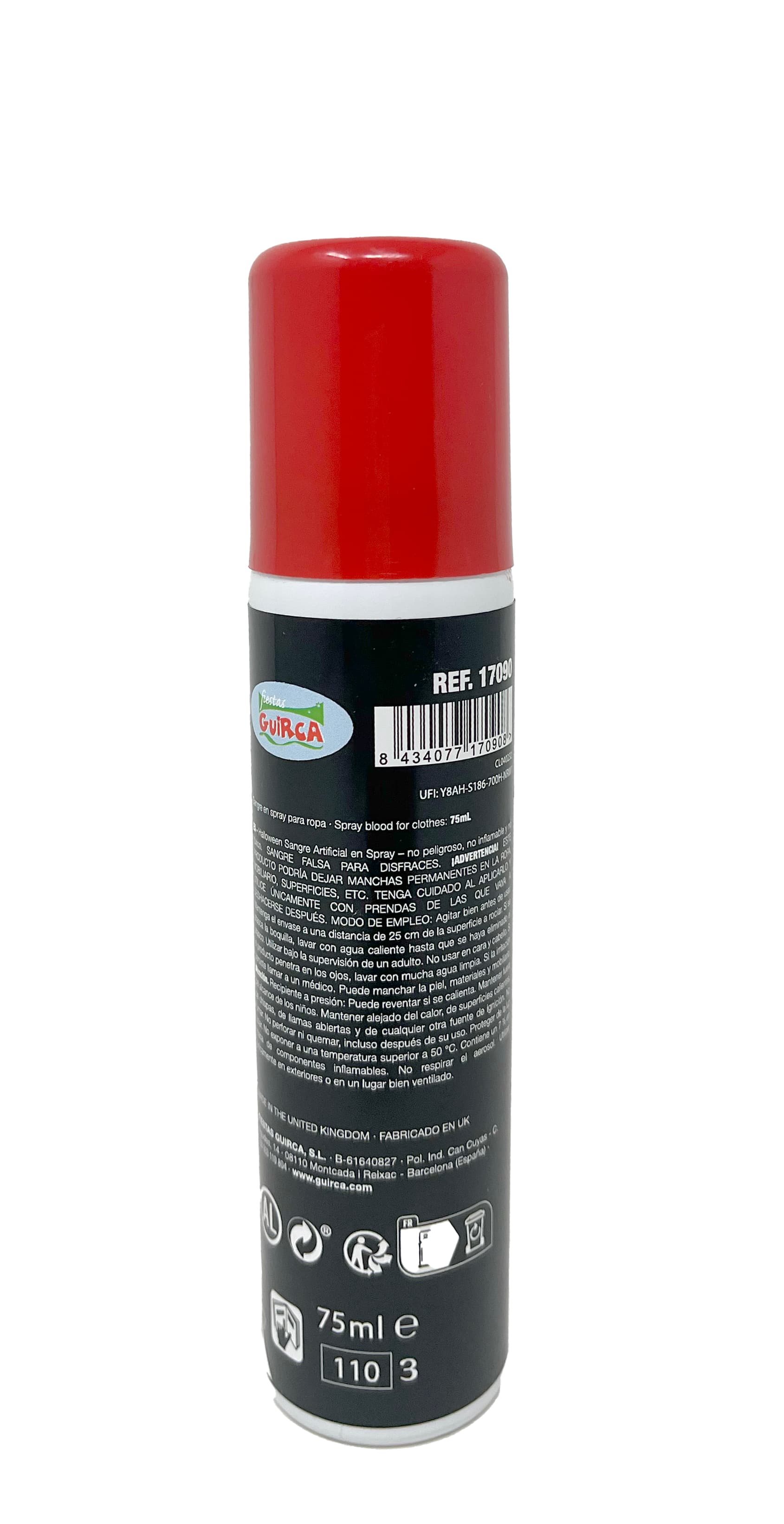 Blodspray til tøj, 75 ml