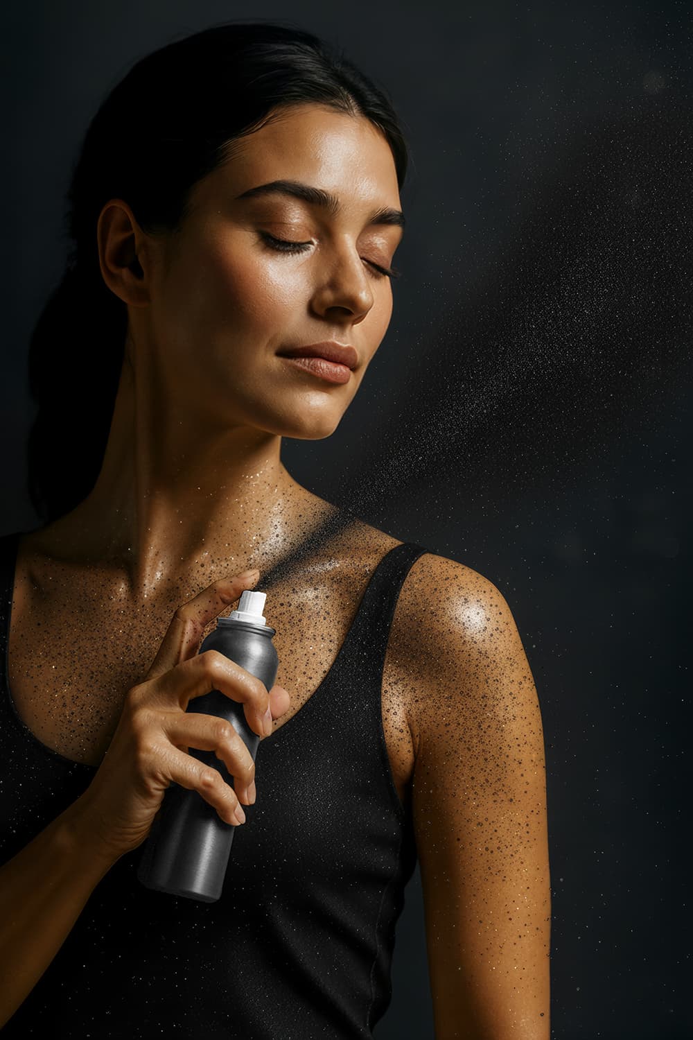 Sort kropsspray, 75 ml