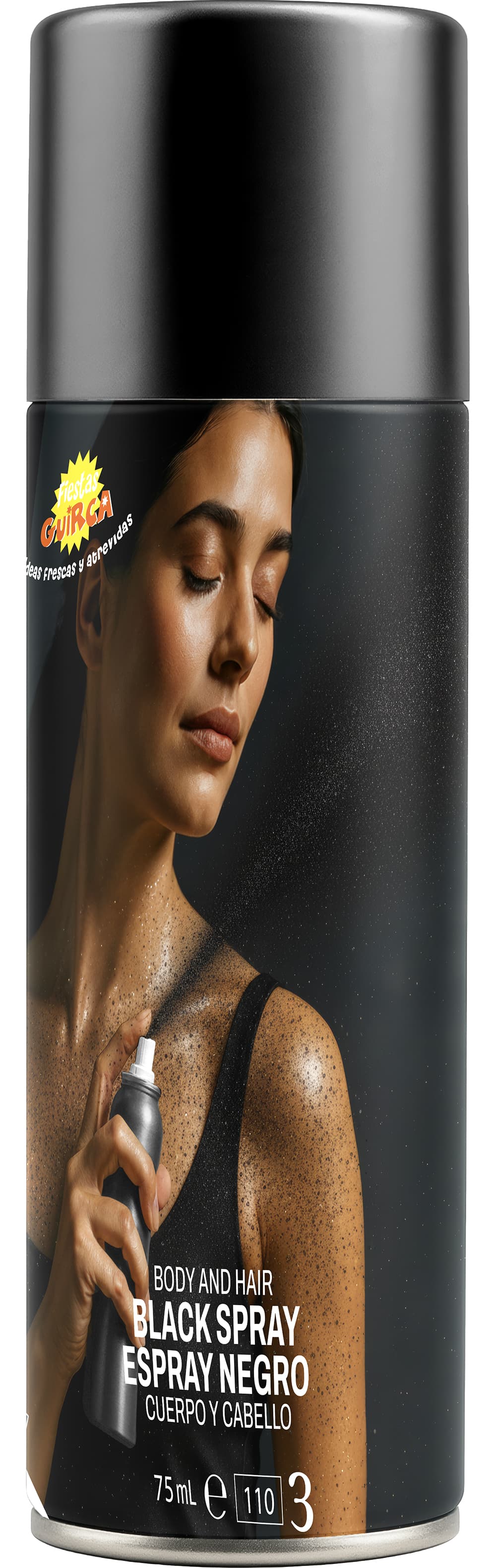 Sort kropsspray, 75 ml