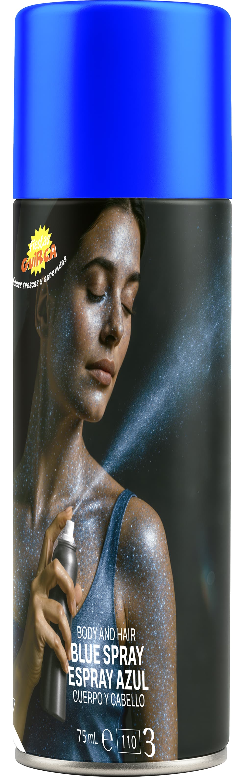Blå kropsspray, 75 ml