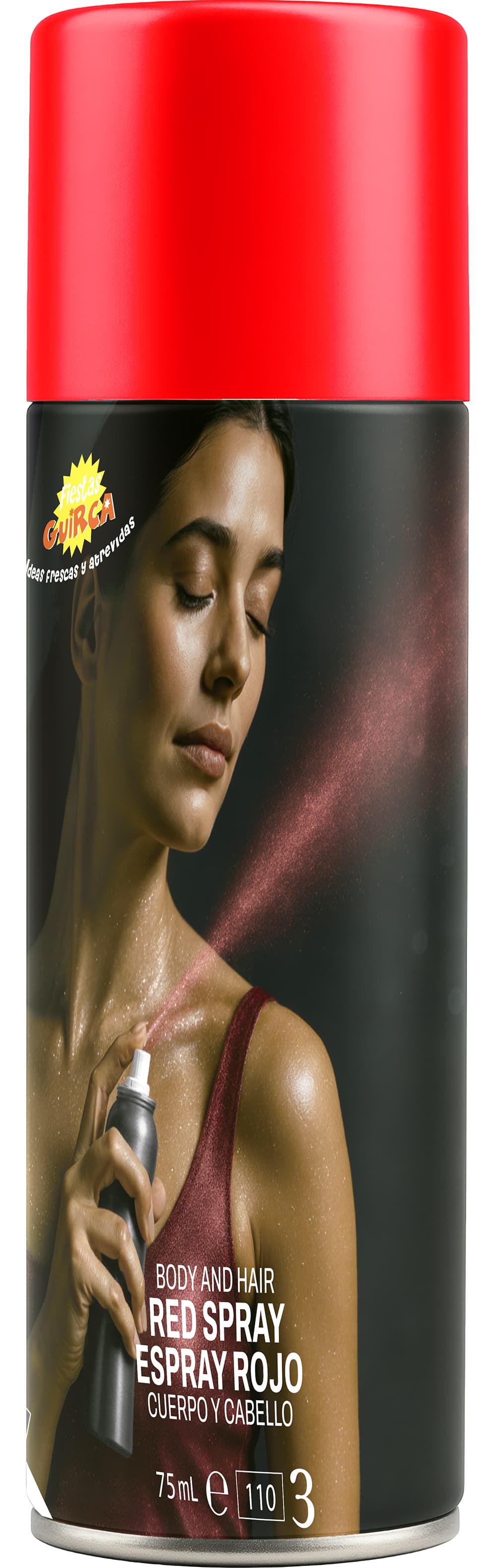 Rød kropsspray 75 ml