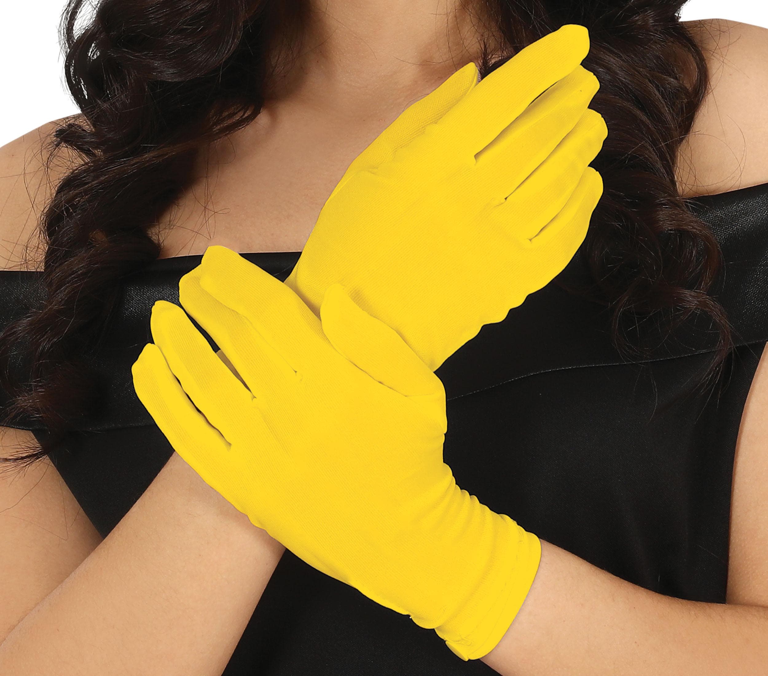 Handsker, 20 cm, gule