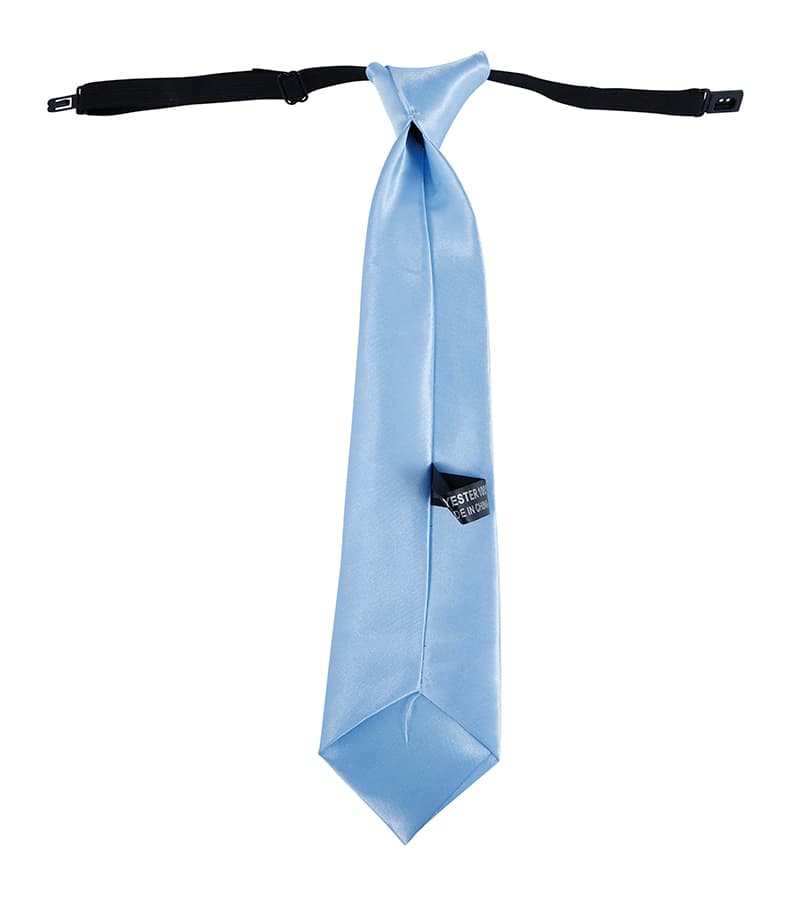 Lyseblåt slips, 45 cm