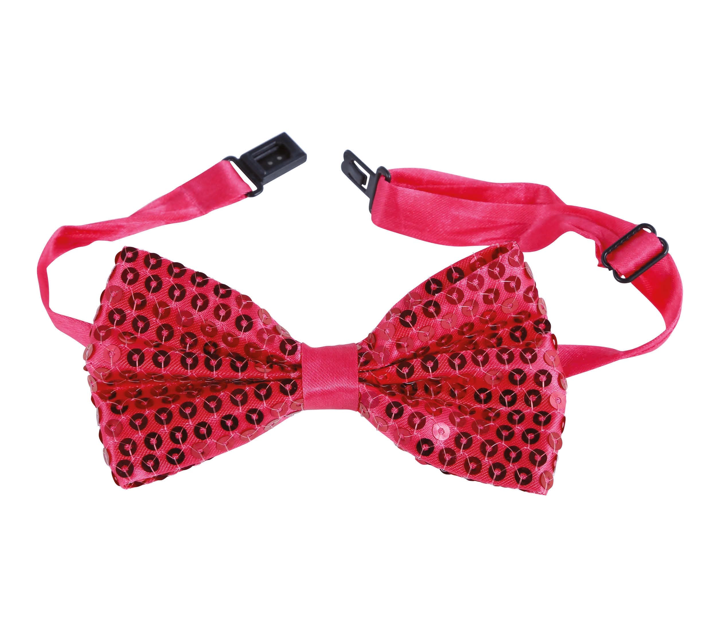 Fuchsia butterfly med pailletter, 12 cm