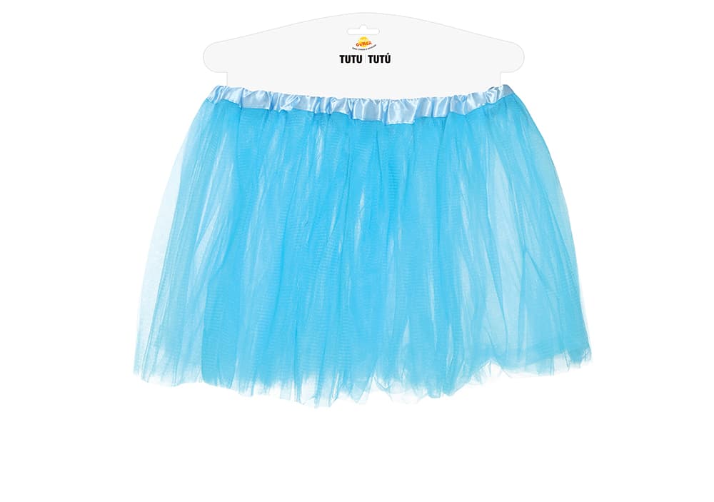 Lyseblå tutu 30 cm