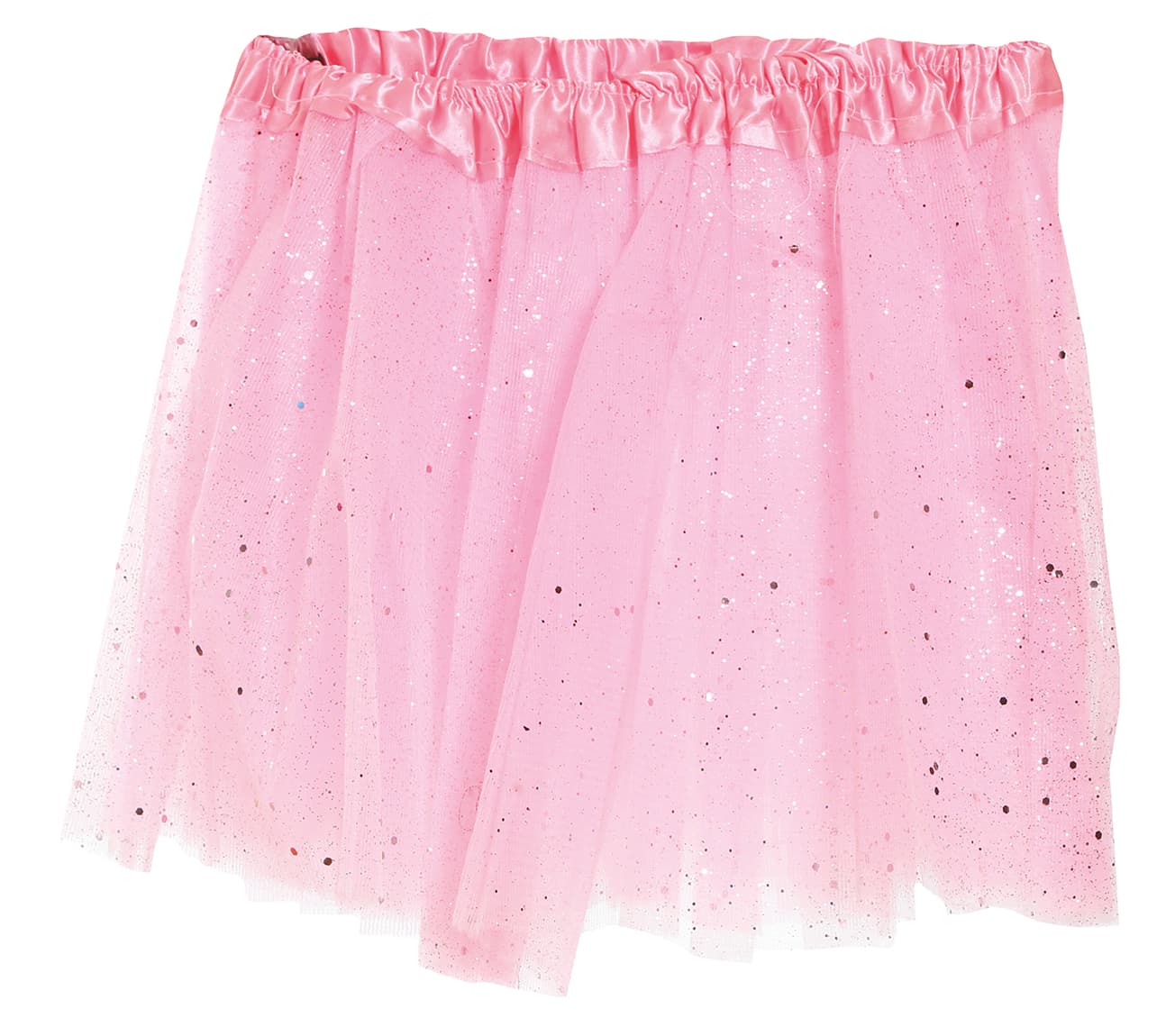 Lyserød tutu med glimmer 30 cm