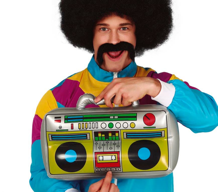Oppustelig radio 40 × 20 cm