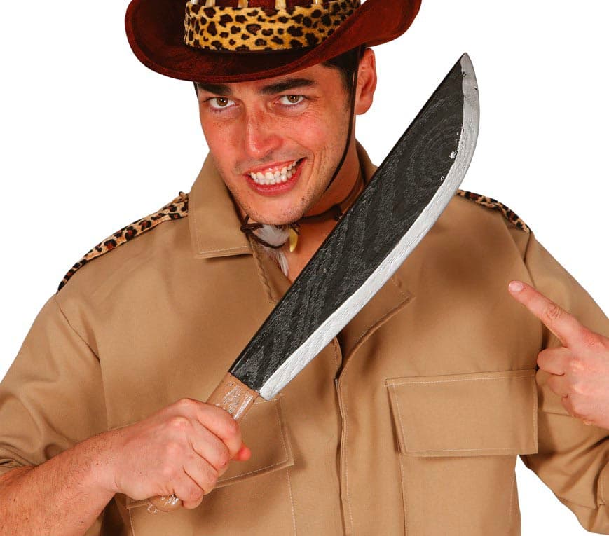 Machete, 53 cm, sort