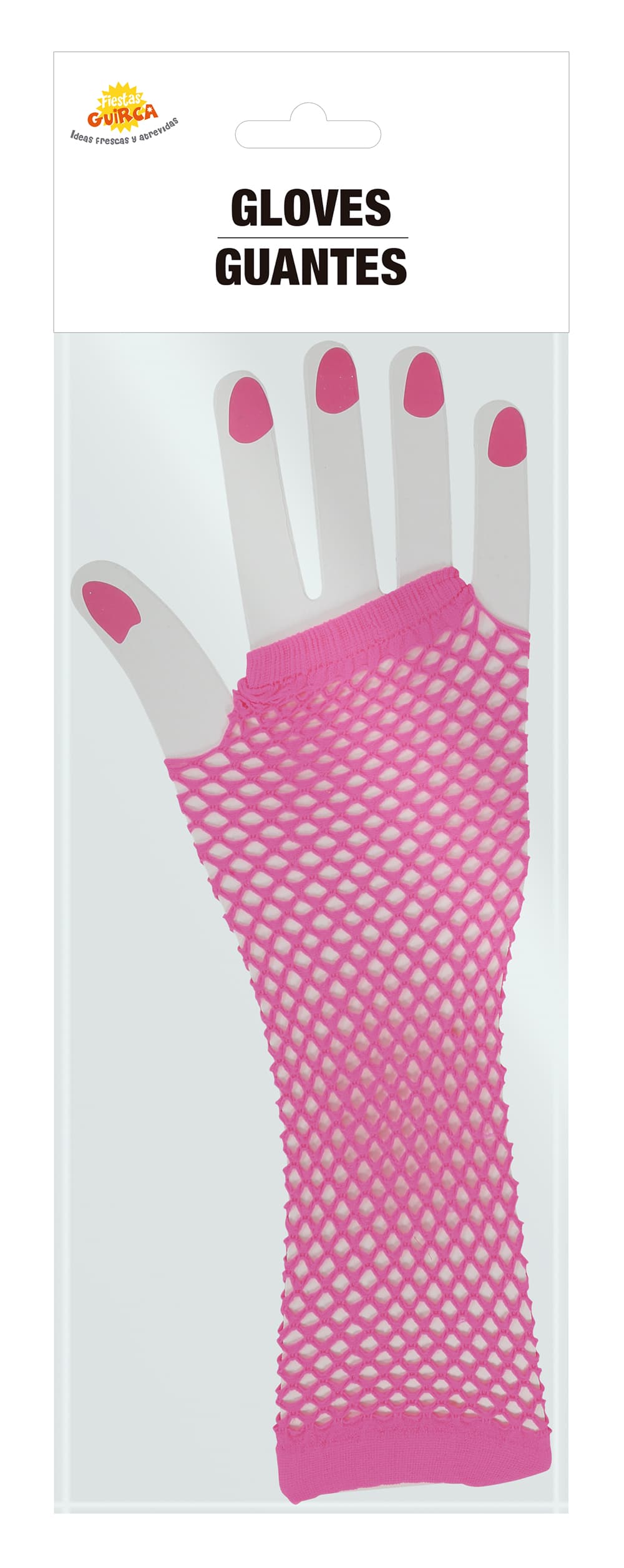 Nethandsker, 26 cm, neonfuchsia