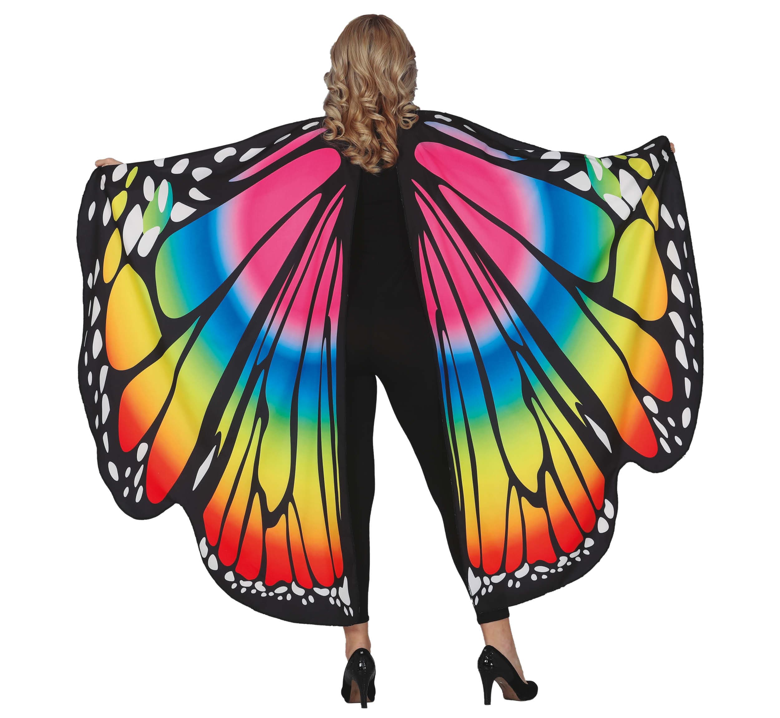 Flerfarvede sommerfuglevinger 160 × 130 cm