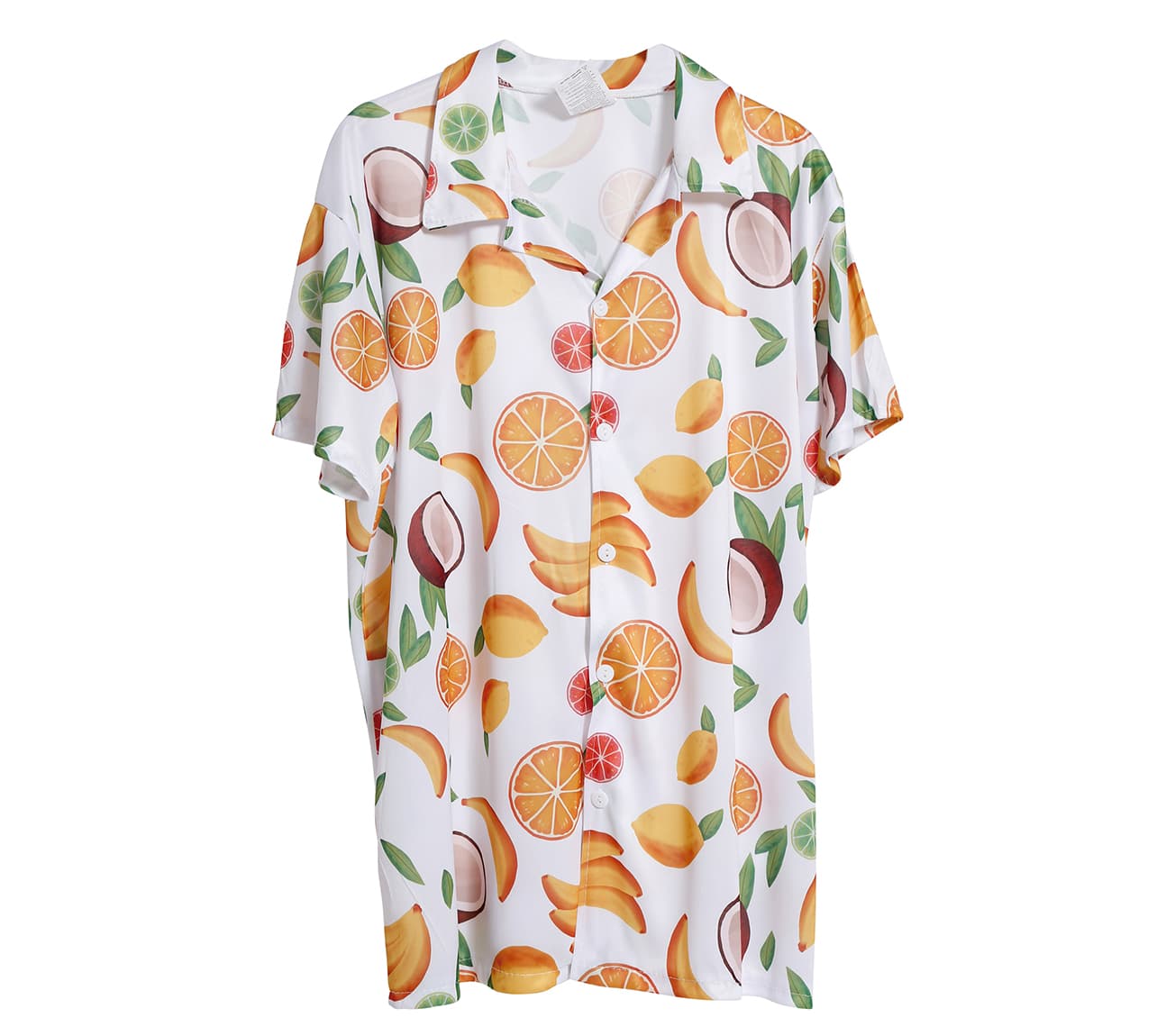 Hawaiiskjorte med frugter til herrer