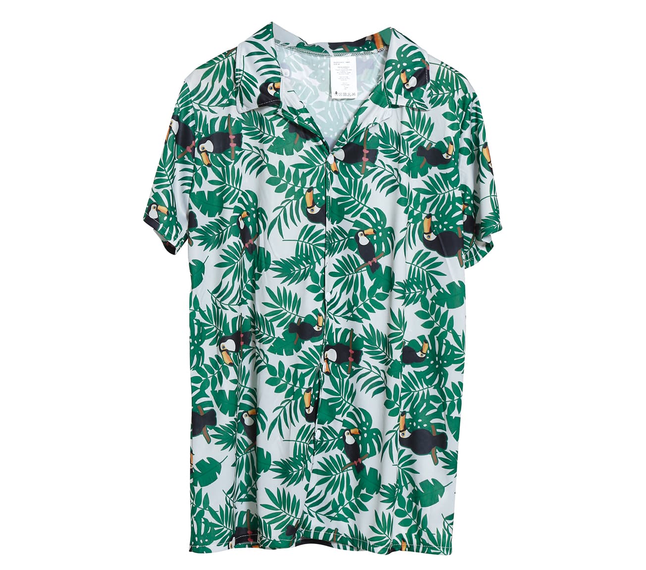 Hawaiiskjorte med palmer til herrer