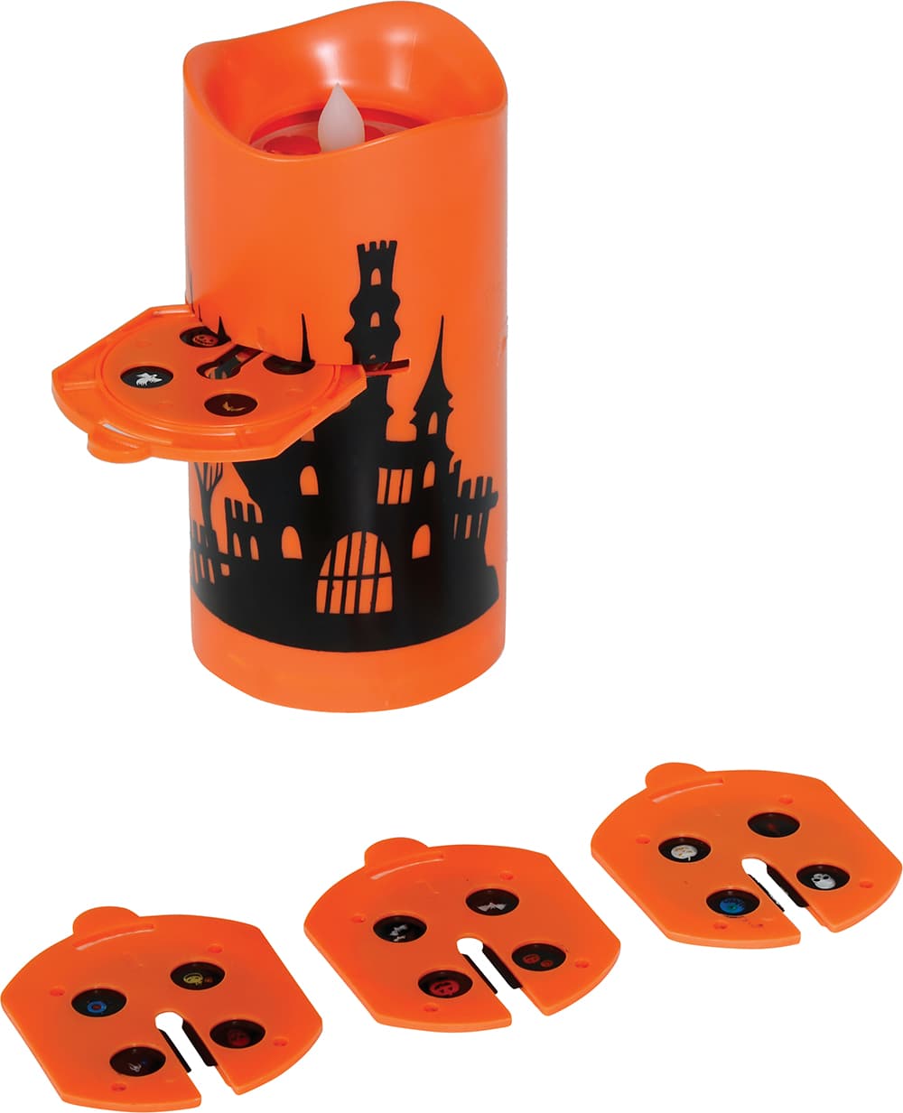 LED-projektorlys, 16 cm (batteridrevet)