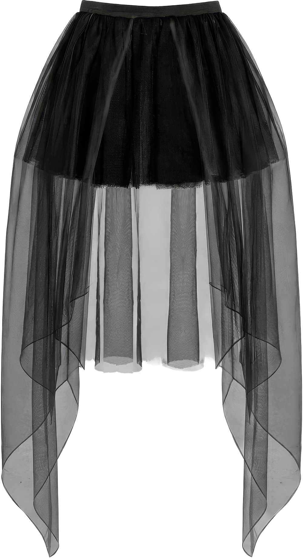 Lang sort tutu