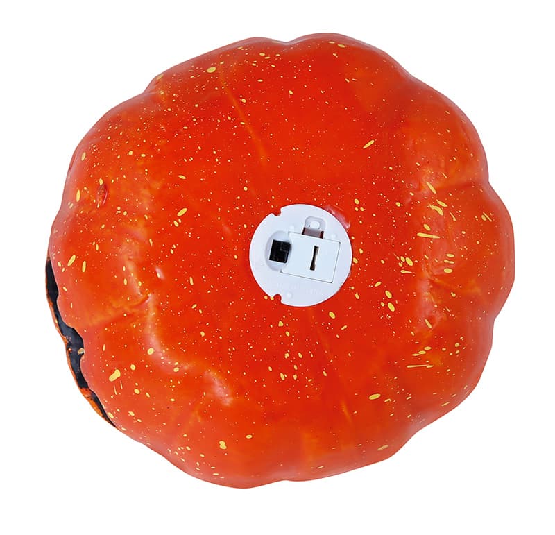Græskar med lys 11 cm