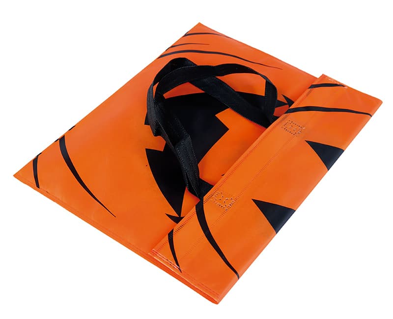 Græskarpose, non-woven, 38 × 35 cm