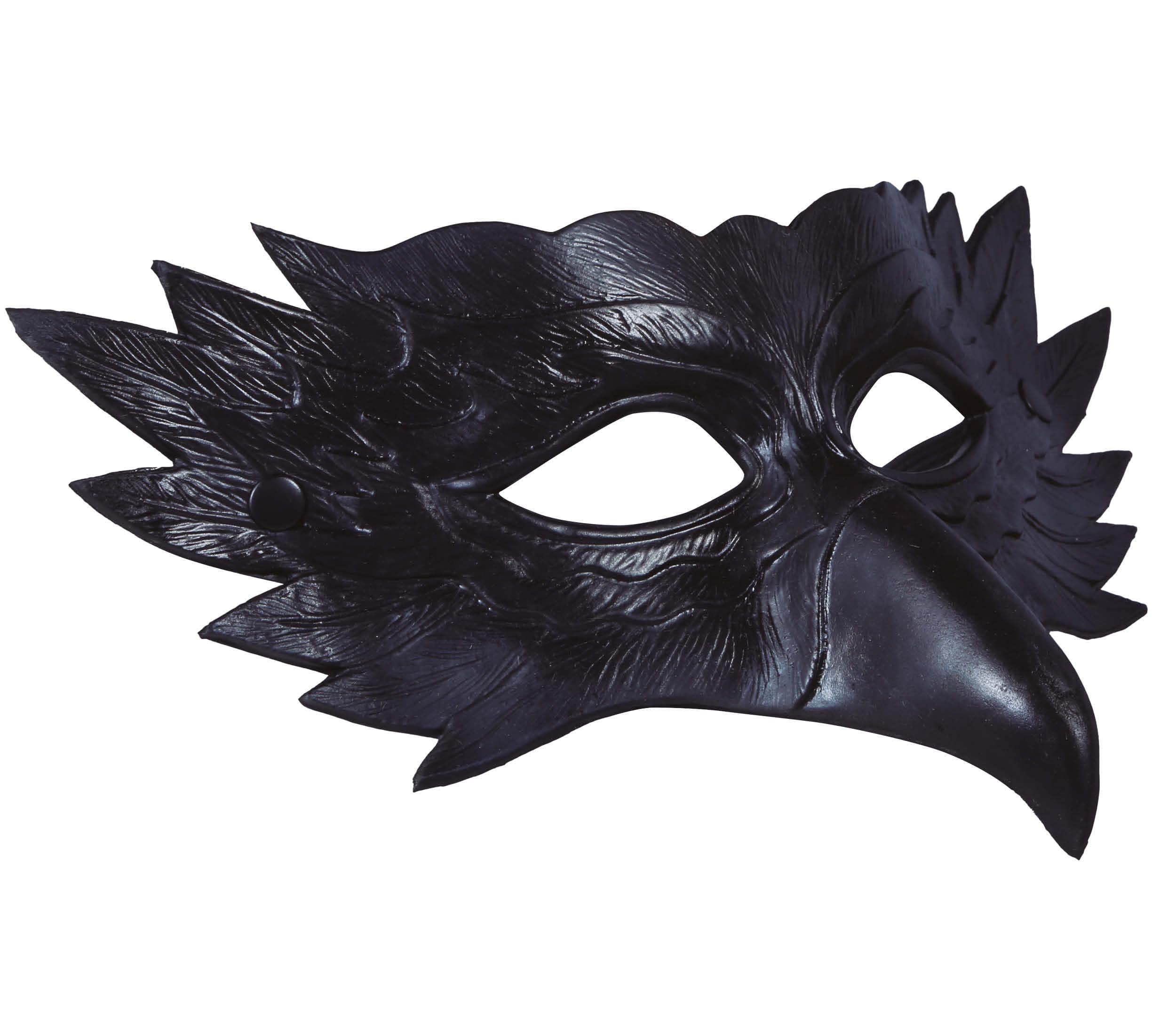 Halvmaske, sort ugle, skum